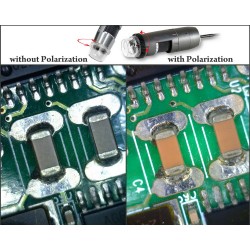 Microscop USB pentru electronisti  - filtru reglabil polarizare AM4113ZT